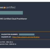AWS クラウドプラクティショナー試験に合格しました。